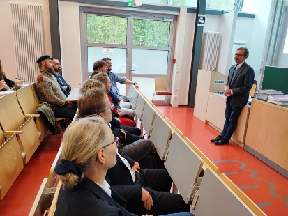 Begrüßung durch Rektor Gerd Teschke