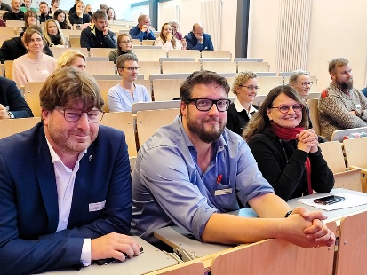 OrgTeam_Stefan Ulbrich, Prof . Thomas Willemsen,  Dr. Gesa Haroske