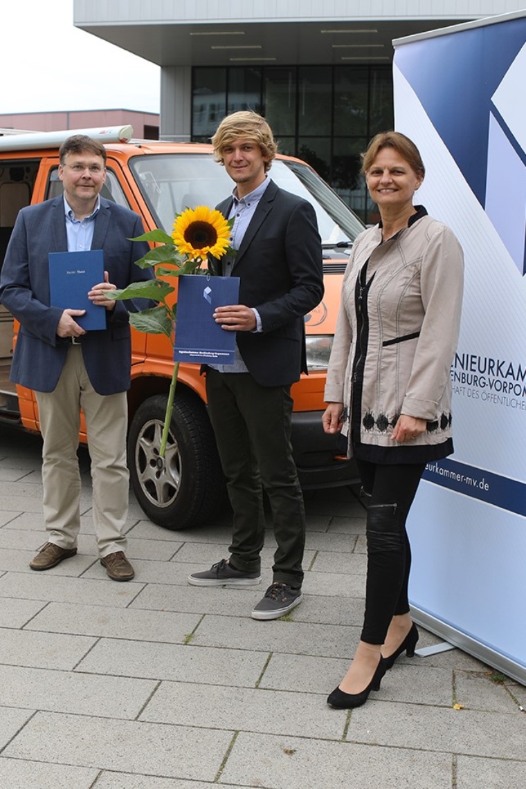 Website Hochschule Wismar/ Baldauf Studienpreis Ingenieurkammer M-V 21