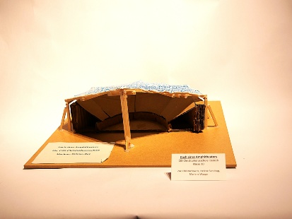 Dach eines Amphitheaters