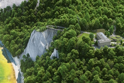 Königsweg-Skywalk zum Kreidefelsen