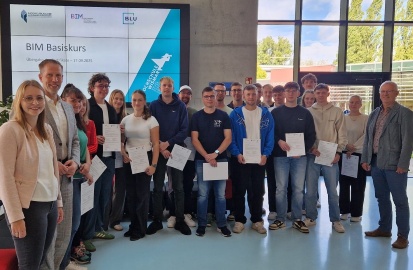 Übergabe BIM-Zertifikat HS Wismar